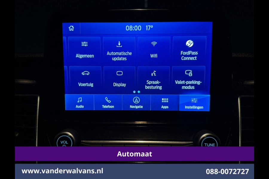 Ford Transit Custom 2.0 TDCI 170pk Automaat L1H1 Euro6 Airco | Camera | Navigatie | Cruisecontrol | LED | LM Velgen Verwarmde voorruit, Stoelverwarming, Parkeersensoren, Bijrijdersbank