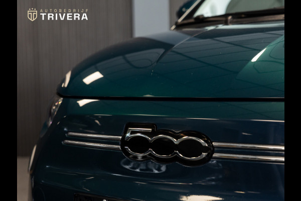 Fiat 500 La Prima cabrio 42 kWh l SoH 95% l AUT.l 360° camera l Stoel verwarming l Leder l CARPLAY l BTW - auto l Dealer onderh.