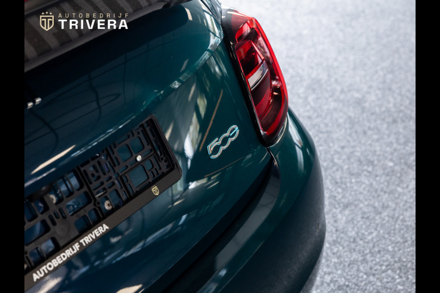 Fiat 500 La Prima cabrio 42 kWh l SoH 95% l AUT.l 360° camera l Stoel verwarming l Leder l CARPLAY l BTW - auto l Dealer onderh.