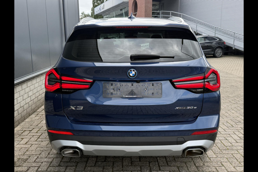 BMW X3 xDrive30e High Executive 18"/Leder + memory/Dodehoek/HiFi/Keyless/360 camera/Stoelverwarming/Apple Carplay & Android Auto