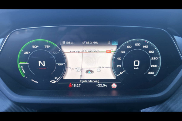 Audi e-tron GT RS 93 kWh | Carbon | B&O 3D | Massage | SOH 91% | HUD | BTW | ACC | 360cam | Stoelkoeling | DriveSelect | Sunroof |