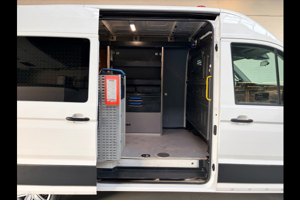 Volkswagen Crafter Servicewagen 35 2.0 TDI 140pk L3H3 Highline Sortimo Victron v230 Standkachel Trekhaak 3000KG RIJKLAARPRIJS