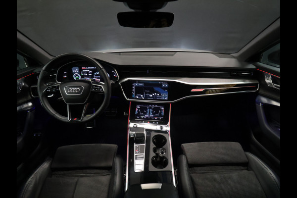 Audi A6 Avant 55 TFSI e quattro Competition [MAXTON DESIGN, ADAPTIVE, CARBON, SCHUIFKANTELDAK, APPLE CARPLAY, ANDROID, TREKHAAK, HEAD-UP DISPLAY, DIGITAL DASH, CRUISE CONTROL, STOELVERWARMING, MEMORY SEATS, VOOR + ACHTER CAMERA, SLINE,