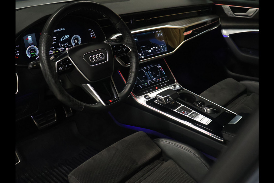 Audi A6 Avant 55 TFSI e quattro Competition [MAXTON DESIGN, ADAPTIVE, CARBON, SCHUIFKANTELDAK, APPLE CARPLAY, ANDROID, TREKHAAK, HEAD-UP DISPLAY, DIGITAL DASH, CRUISE CONTROL, STOELVERWARMING, MEMORY SEATS, VOOR + ACHTER CAMERA, SLINE,