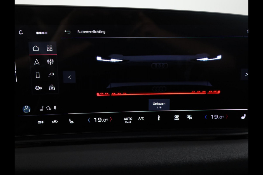 Audi A6 Avant e-tron Advanced edition 83 kWh 286 pk | SOH 92,64%  | Luchtvering | Navigatie | Warmtepomp | Trekhaak (wegklapbaar) | Parkeersensoren (Park assist) | Winterbandenset | Rondomzicht camera | Elektr. voorstoelen | Multimedia scherm passagier | Verlengde garantie