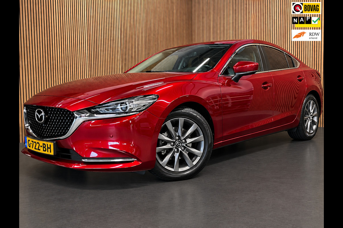 Mazda 6 2.0 SkyActiv-G 165 Signature|FULL OPTION|TREKAAK|ACC|HUD|LEDER|MEMORY|STUUR+STOELVERW+VENT|360 CAMERA|CARPLAY|NAP|NL-AUTO|