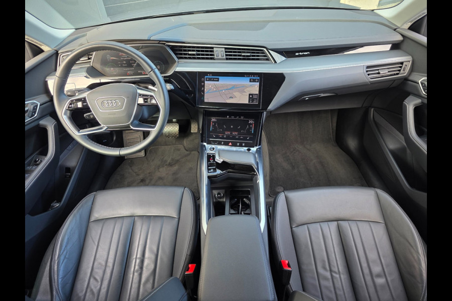 Audi Q8 e-tron 55 quattro Advanced Edition 115 kWh | LEDER | STOELVERWARMING | CAMERA