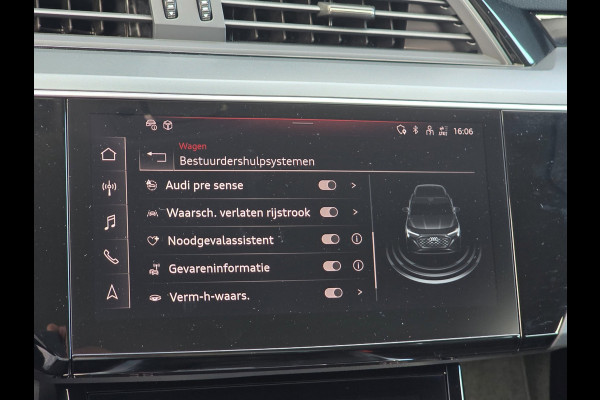 Audi Q8 e-tron 55 quattro Advanced Edition 115 kWh | LEDER | STOELVERWARMING | CAMERA