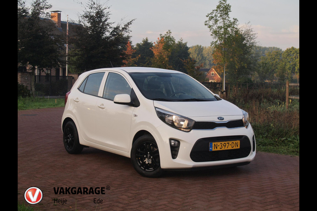 Kia Picanto 1.0 DPi ComfortLine 5p | 5 Persoons | Airco | Cruise Control | Zwarte Velgen | NL-Auto |