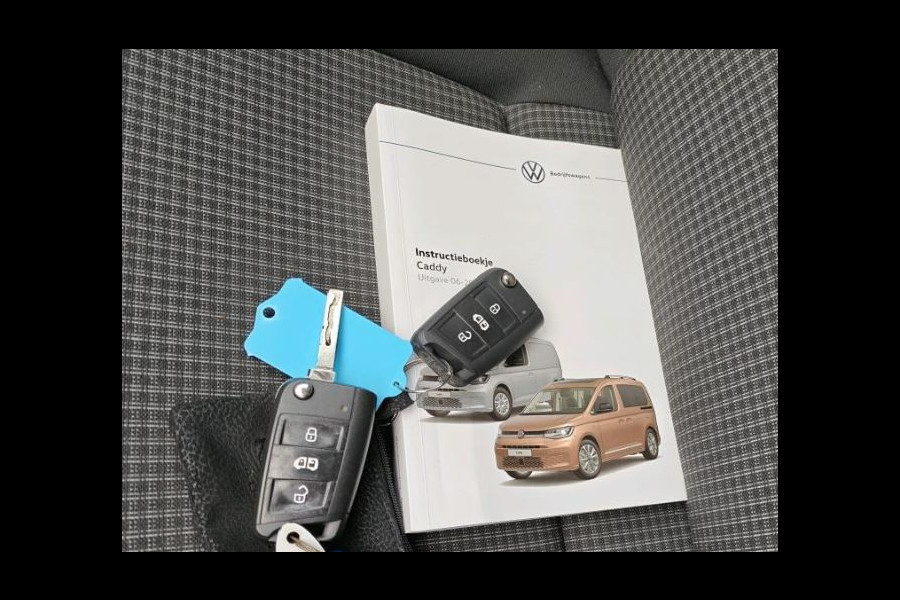 Volkswagen Caddy Cargo 1.5 TSI Benzine 115PK Euro 6 Comfort Schuifdeur Rechts / / Cruise-ctr. / Airco / Navi.-Multimedia / DAB /