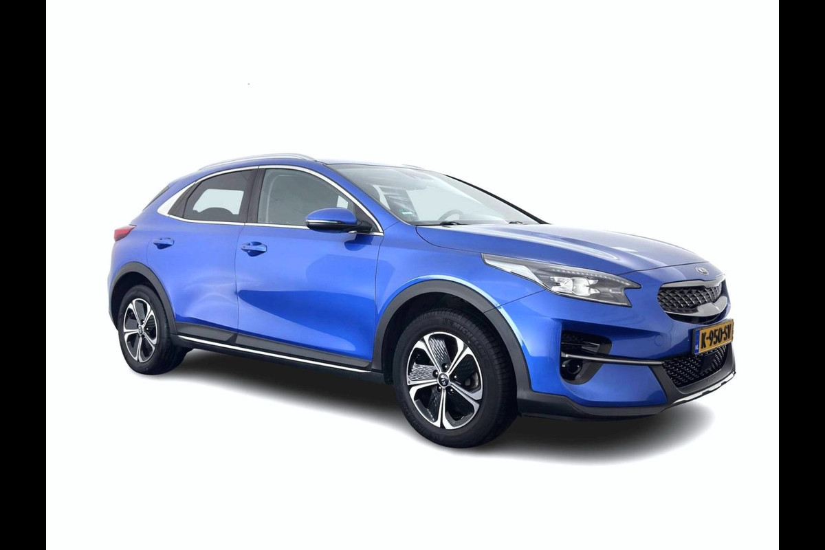 Kia Xceed 1.6 GDi PHEV DynamicPlusLine (Plug-In) {SoH-97%} (INCL-BTW ) Aut.*LEATHER-FABRIC | FULL-LED | KEYLESS | NAVI-FULLMAP | HEATED-SPORTSEATS | CAMERA | DAB | LANE-ASSIST | ADAPT.CRUISE | PRIVACY-GLASS | 16''ALU*