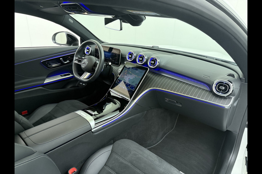 Mercedes-Benz CLE Coupé CLE 300 e AMG Line Night | Panorama Dodehoek Digital Stuurwielverwarming