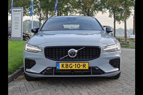 Volvo V60 T8 455PK Plug-in hybrid AWD Plus Dark | BLIS | ACC | Trekhaak | Pano | HUD | H&K | Elektr. Stoelen | 360 Camera |