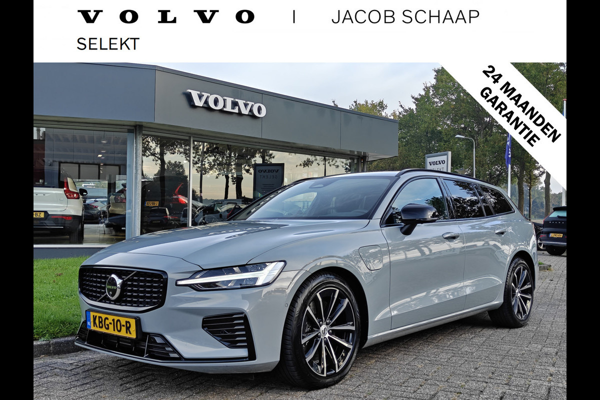 Volvo V60 T8 455PK Plug-in hybrid AWD Plus Dark | BLIS | ACC | Trekhaak | Pano | HUD | H&K | Elektr. Stoelen | 360 Camera |