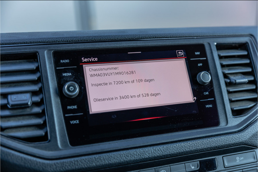 MAN TGE 35 2.0 L3H2 DSG | ACC | Standkachel | CarPlay | Navigatie | Camera | MF Stuur | Sortimo | DAB | Stoelverwarming | Nieuwe APK