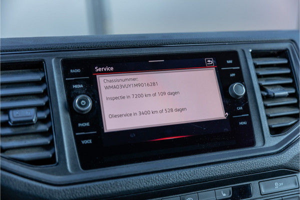 MAN TGE 35 2.0 L3H2 DSG | ACC | Standkachel | CarPlay | Navigatie | Camera | MF Stuur | Sortimo | DAB | Stoelverwarming | Nieuwe APK