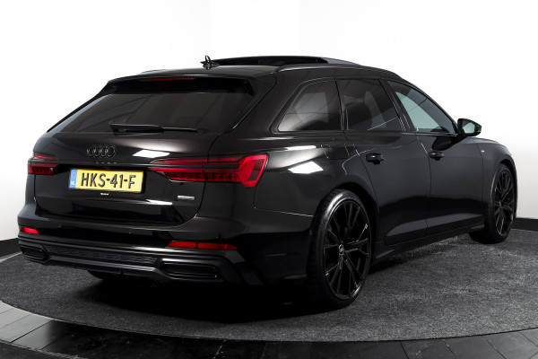 Audi A6 Avant 55 TFSI e quattro S edition Competition | S/K-Panodak | Adapt. Cruise | Stoelverw. | PDC | Camera | NAV + App. Connect | ECC | Elek. Klep | LM 21" |