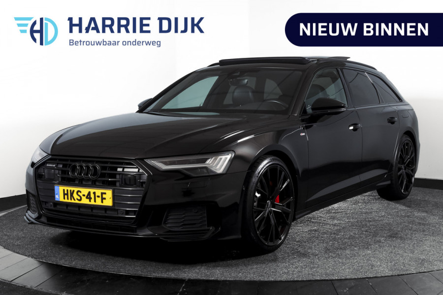Audi A6 Avant 55 TFSI e quattro S edition Competition | S/K-Panodak | Adapt. Cruise | Stoelverw. | PDC | Camera | NAV + App. Connect | ECC | Elek. Klep | LM 21" |