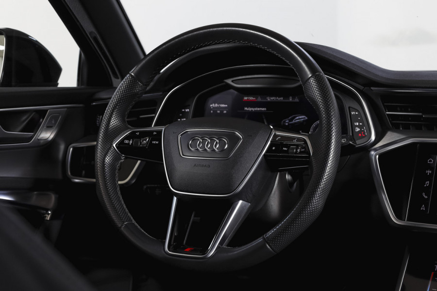 Audi A6 Avant 55 TFSI e quattro S edition Competition | S/K-Panodak | Adapt. Cruise | Stoelverw. | PDC | Camera | NAV + App. Connect | ECC | Elek. Klep | LM 21" |