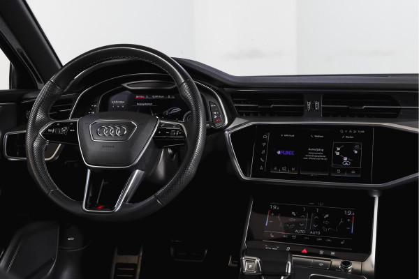 Audi A6 Avant 55 TFSI e quattro S edition Competition | S/K-Panodak | Adapt. Cruise | Stoelverw. | PDC | Camera | NAV + App. Connect | ECC | Elek. Klep | LM 21" |