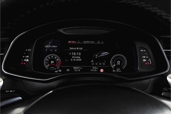 Audi A6 Avant 55 TFSI e quattro S edition Competition | S/K-Panodak | Adapt. Cruise | Stoelverw. | PDC | Camera | NAV + App. Connect | ECC | Elek. Klep | LM 21" |