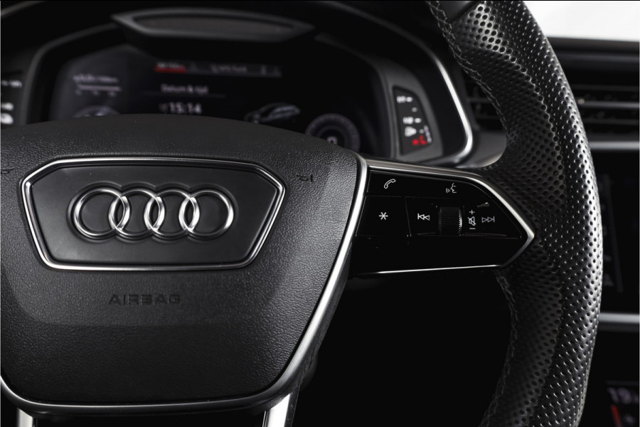 Audi A6 Avant 55 TFSI e quattro S edition Competition | S/K-Panodak | Adapt. Cruise | Stoelverw. | PDC | Camera | NAV + App. Connect | ECC | Elek. Klep | LM 21" |