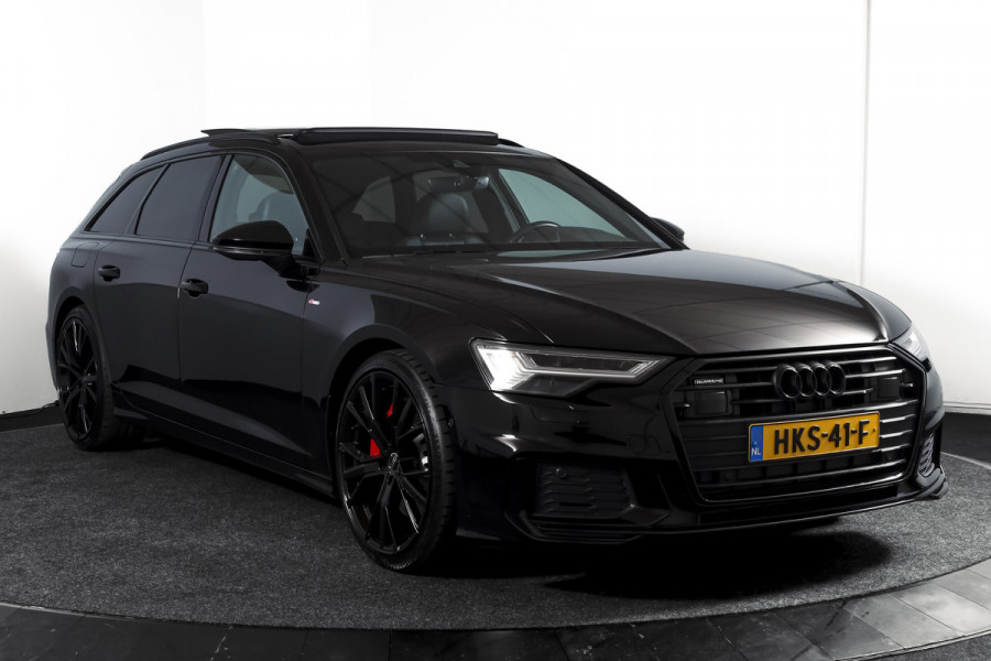 Audi A6 Avant 55 TFSI e quattro S edition Competition | S/K-Panodak | Adapt. Cruise | Stoelverw. | PDC | Camera | NAV + App. Connect | ECC | Elek. Klep | LM 21" |
