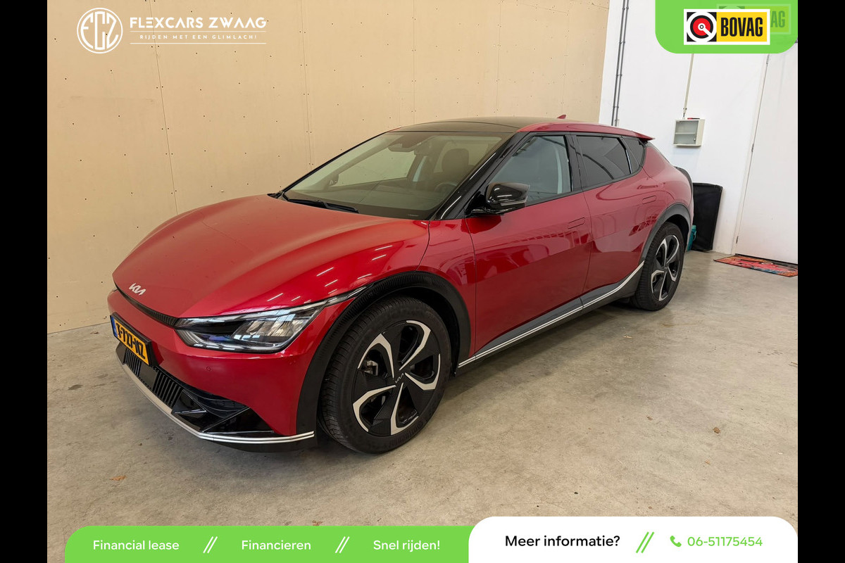 Kia Ev6 Plus Advanced 77.4 kWh - Automaat - Navi - Panodak - Leder - Org.NL