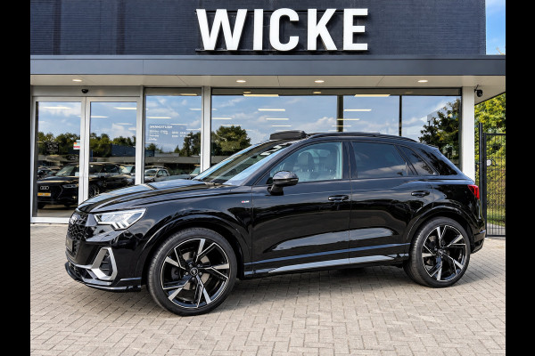 Audi Q3 35 TFSI 2X S Line Pano Matrix Camera Leder Virtual ACC Stoelverw.