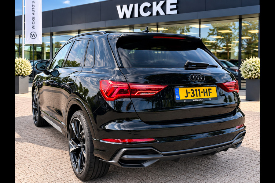 Audi Q3 35 TFSI 2X S Line Pano Matrix Camera Leder Virtual ACC Stoelverw.