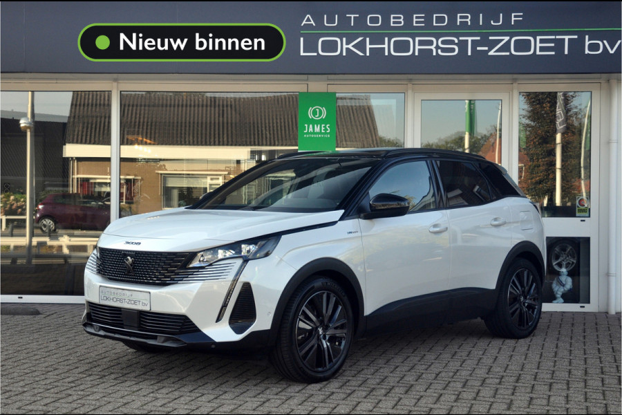 Peugeot 3008 1.6 HYbrid 225 GT |  Panoramadak | Trekhaak | SoH 96%