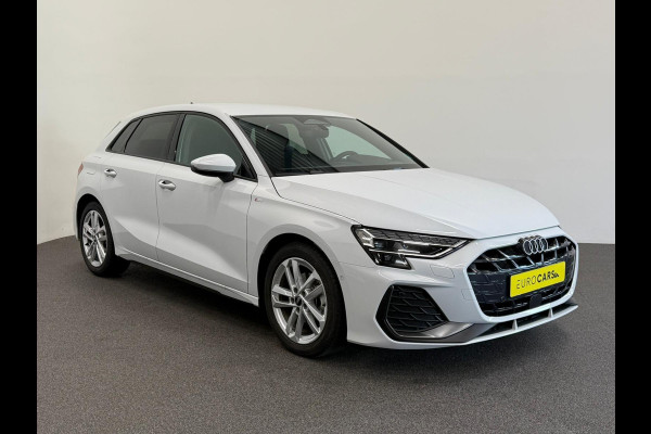 Audi A3 Sportback 35 TFSI S Edition SONOS Premium Audio climate control Navigatie Carplay Full LED Elektr. Sportstoelen PDC VA + Camera Adaptieve Cruise Control Head Up Display