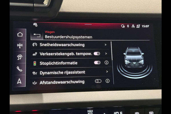 Audi A3 Sportback 35 TFSI S Edition SONOS Premium Audio climate control Navigatie Carplay Full LED Elektr. Sportstoelen PDC VA + Camera Adaptieve Cruise Control Head Up Display