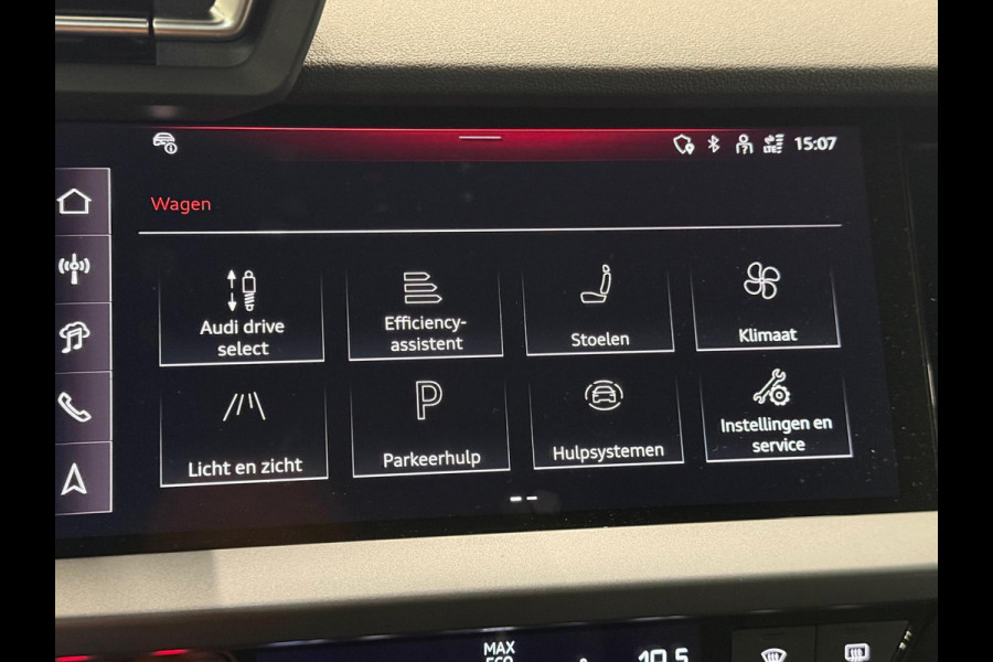 Audi A3 Sportback 35 TFSI S Edition SONOS Premium Audio climate control Navigatie Carplay Full LED Elektr. Sportstoelen PDC VA + Camera Adaptieve Cruise Control Head Up Display