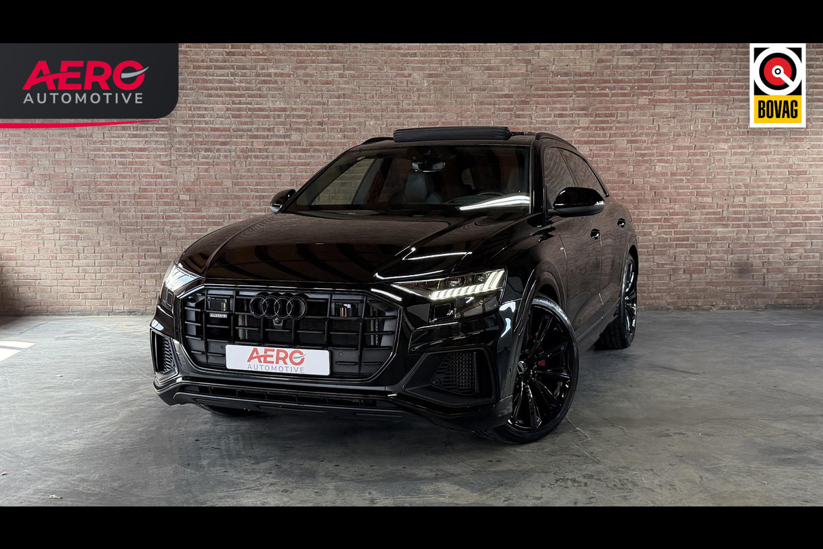 Audi Q8 60 TFSI e quattro Pro Line S Competition PHEV / HUD / Trekhaak / Pano / B&O/  360 camera / Matrix-Led /Memory / Stoelverwarming V+A / Zonwering