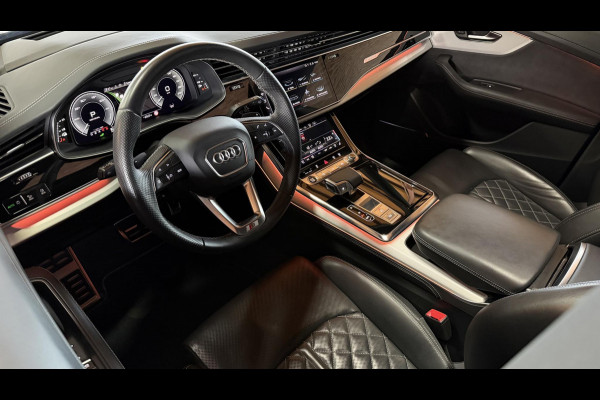 Audi Q8 60 TFSI e quattro Pro Line S Competition PHEV / HUD / Trekhaak / Pano / B&O/  360 camera / Matrix-Led /Memory / Stoelverwarming V+A / Zonwering
