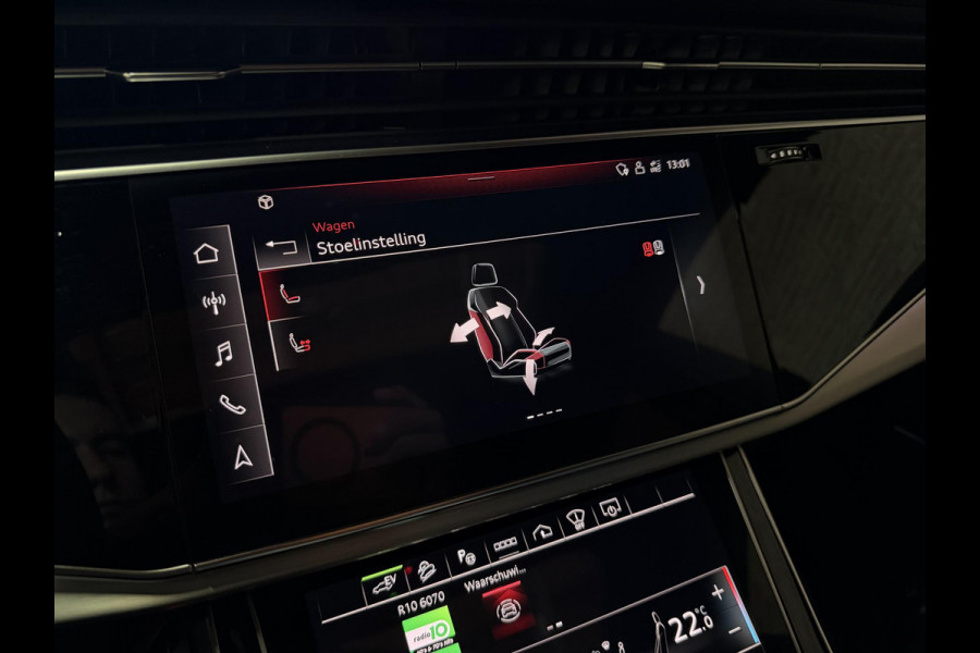 Audi Q8 60 TFSI e quattro Pro Line S Competition PHEV / HUD / Trekhaak / Pano / B&O/  360 camera / Matrix-Led /Memory / Stoelverwarming V+A / Zonwering