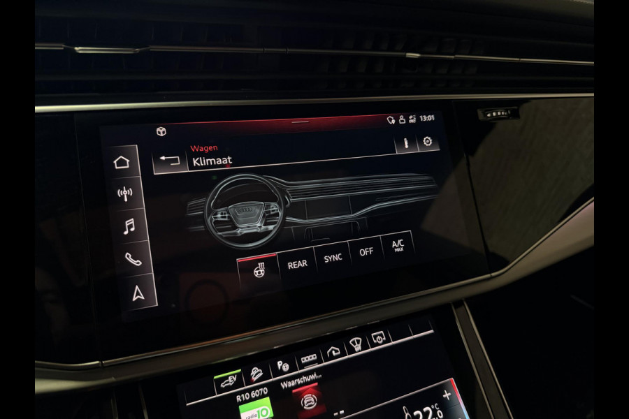 Audi Q8 60 TFSI e quattro Pro Line S Competition PHEV / HUD / Trekhaak / Pano / B&O/  360 camera / Matrix-Led /Memory / Stoelverwarming V+A / Zonwering