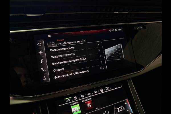 Audi Q8 60 TFSI e quattro Pro Line S Competition PHEV / HUD / Trekhaak / Pano / B&O/  360 camera / Matrix-Led /Memory / Stoelverwarming V+A / Zonwering