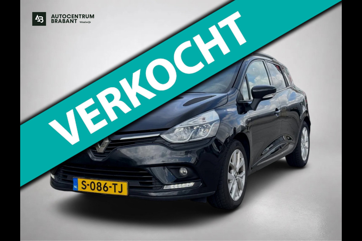 Renault Clio Estate 1.5 dCi EURO 6 (Navi, Parkeersensoren, Airco, Cruise Con, Bluetooth, Etc)