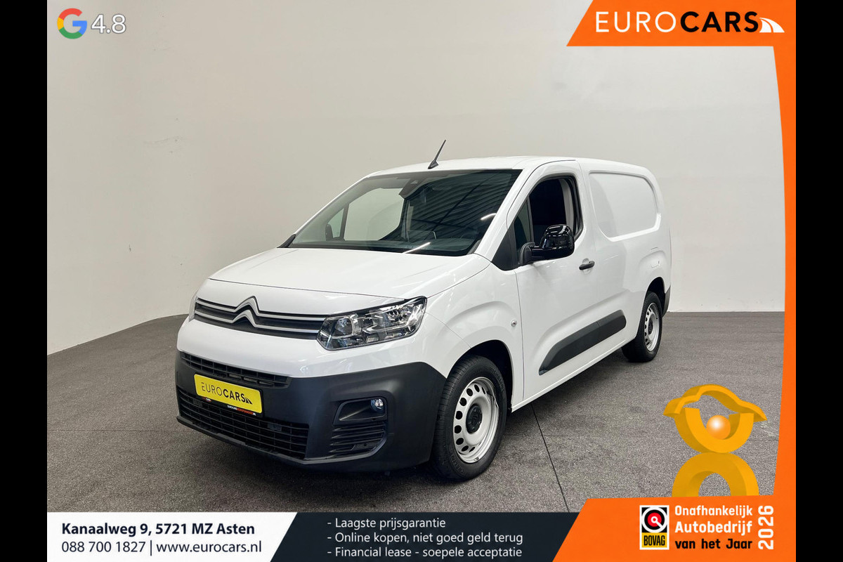 Citroën Berlingo 1.5 BlueHDi 100PK L2 Airco Cruise Control Navigatie Apple Carplay/Android Auto
