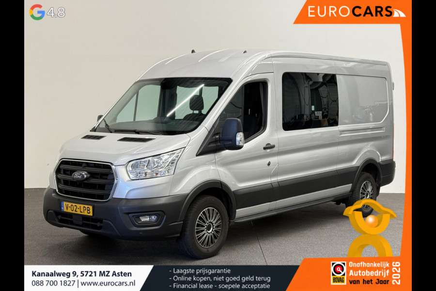 Ford Transit 350 2.0 TDCI L3H2 Dubbele Cabine Trend Airco Cruise Control Trekhaak Parkeersensoren
