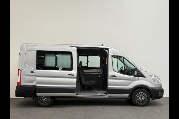 Ford Transit 350 2.0 TDCI L3H2 Dubbele Cabine Trend Airco Cruise Control Trekhaak Parkeersensoren