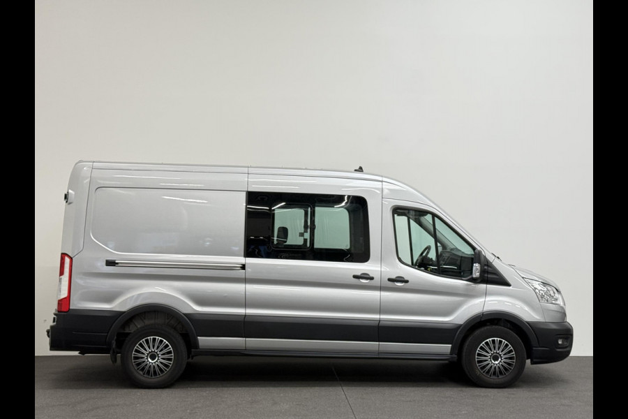 Ford Transit 350 2.0 TDCI L3H2 Dubbele Cabine Trend Airco Cruise Control Trekhaak Parkeersensoren