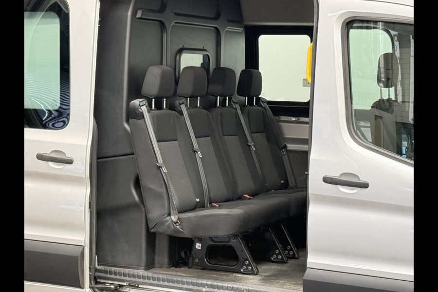 Ford Transit 350 2.0 TDCI L3H2 Dubbele Cabine Trend Airco Cruise Control Trekhaak Parkeersensoren