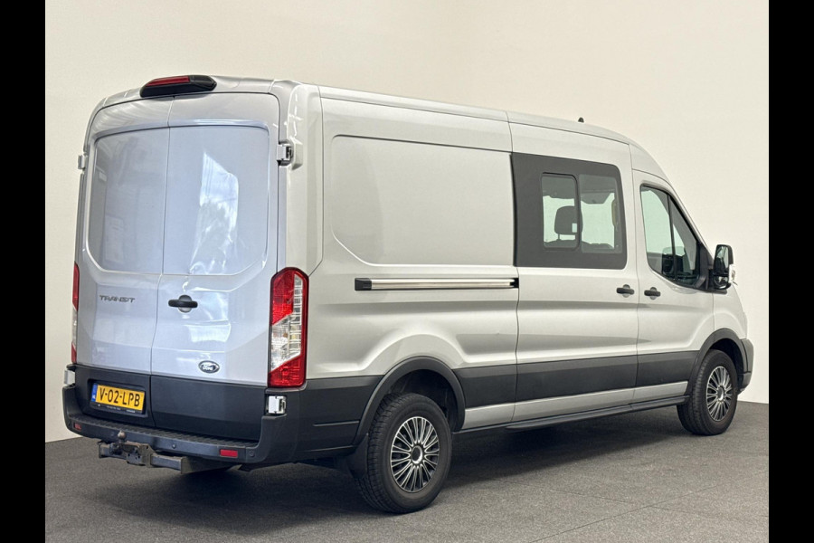 Ford Transit 350 2.0 TDCI L3H2 Dubbele Cabine Trend Airco Cruise Control Trekhaak Parkeersensoren
