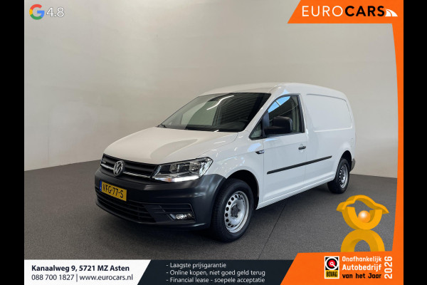 Volkswagen Caddy 1.4 TGI L2H1 EcoFuel Maxi Comfortline Airco Cruise PDC Verwarmbare voorruit Comfortstoelen Alarm Bluetooth Schuifdeur