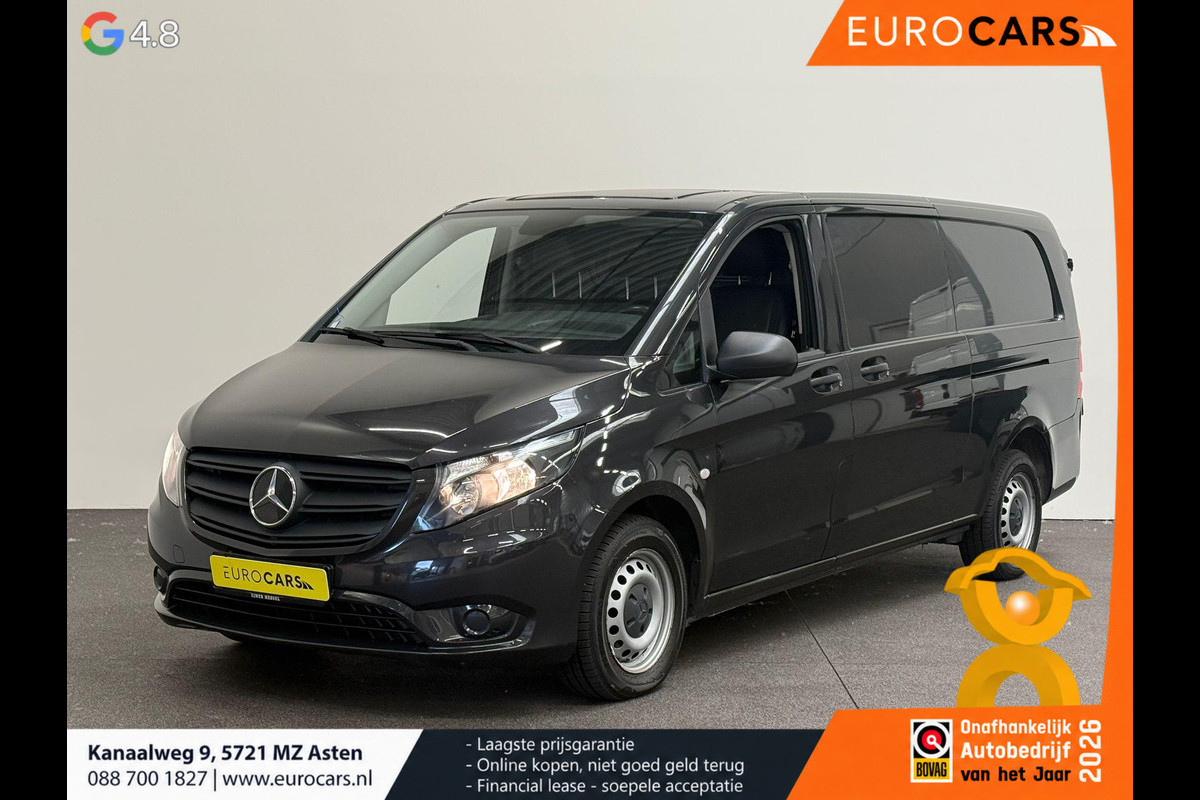 Mercedes-Benz Vito 114 CDI Extra Lang Automaat Airco ACC Apple Navigatie Camera Carplay/Android Auto Dubbele Schuifdeur Trekhaak