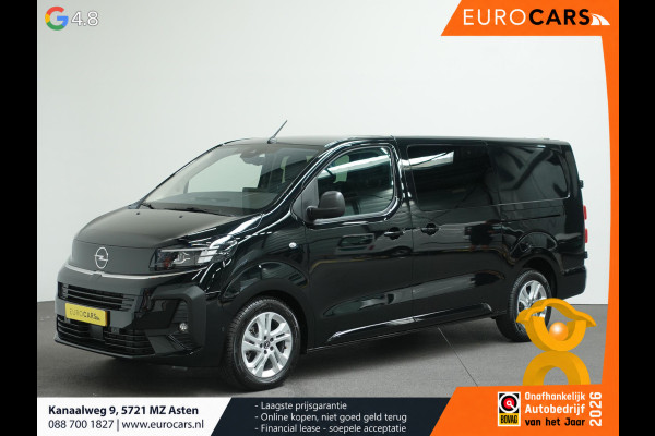 Opel Vivaro 2.0 Diesel 180 S&S L3 Automaat Dubbele Cabine 2 schuifdeuren Apple CarPlay Navigatie Climate Control Camera Cruise Control Trekhaak lichtmetalen velgen