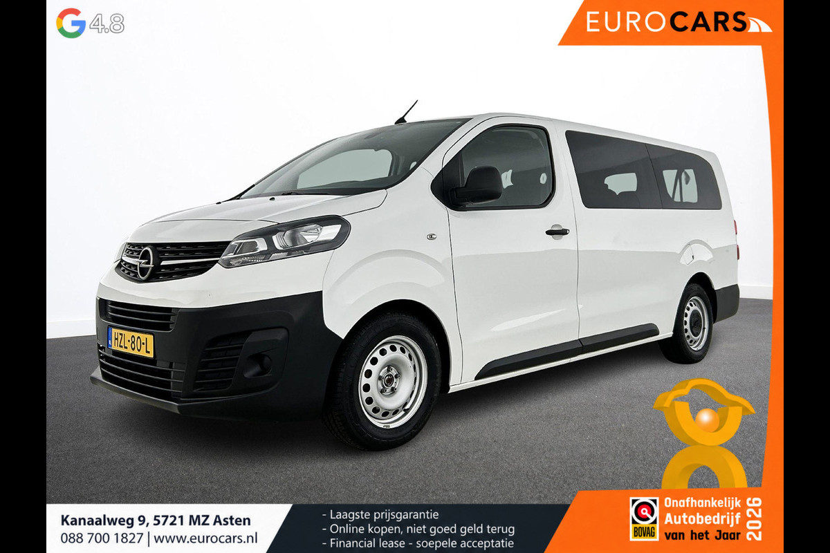 Opel Vivaro Combi 1.5 CDTI L3H1 9persoons PERSONENBUS Prijs is incl. BTW/BPM Navigatie Apple Carplay/ Android Auto Airco Cruise control Radio Parkeersensoren